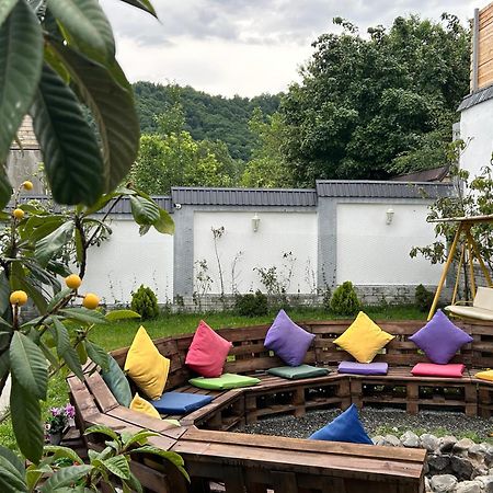 Qafqaz Mountside Chalet Gabala Bagian luar foto