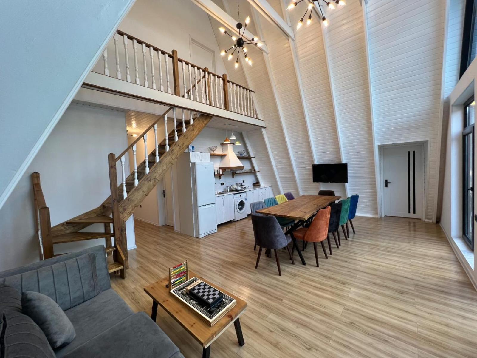 Qafqaz Mountside Chalet Gabala Bagian luar foto