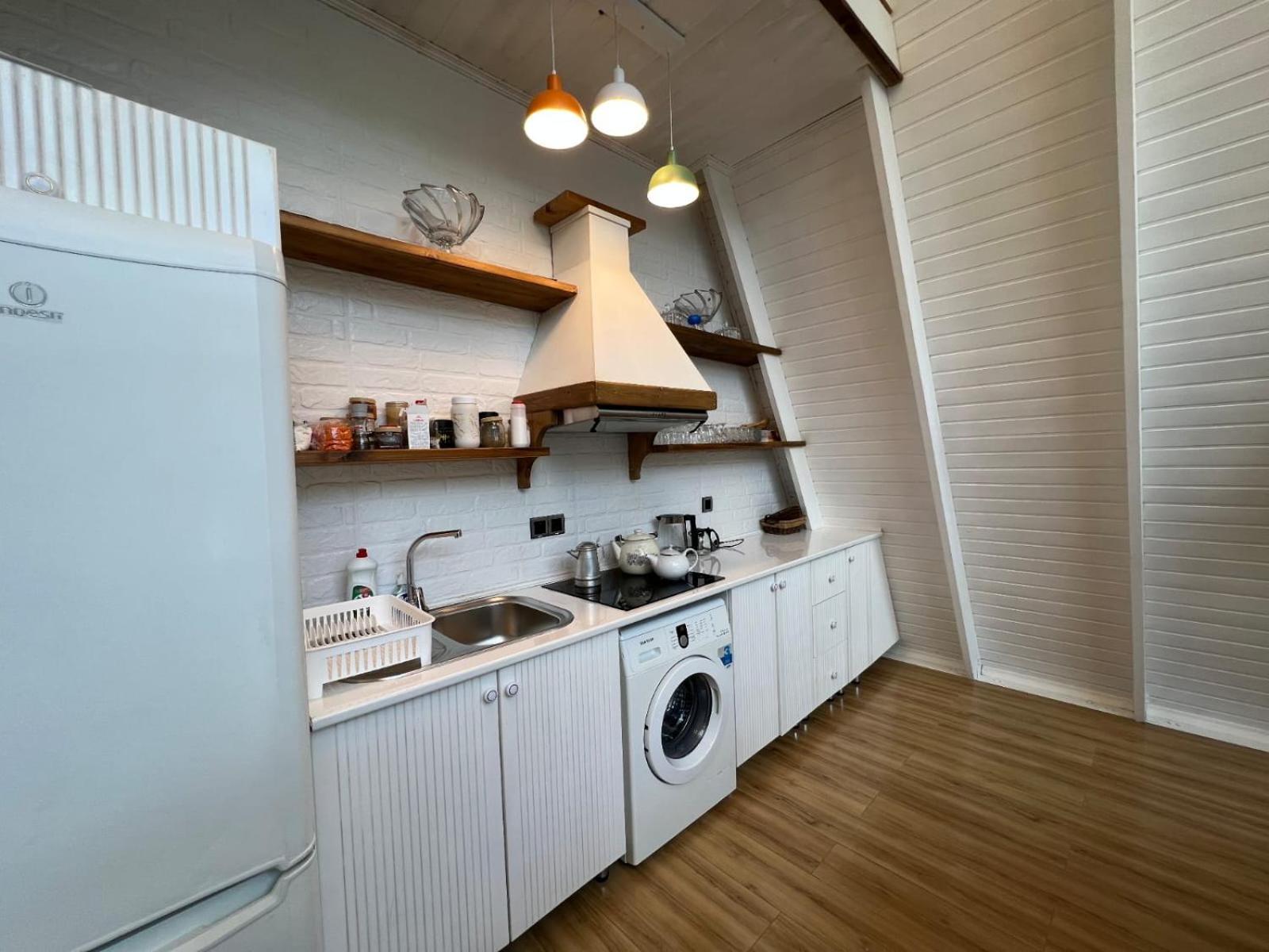 Qafqaz Mountside Chalet Gabala Bagian luar foto